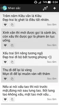 Sổ tay chém gió android App screenshot 1