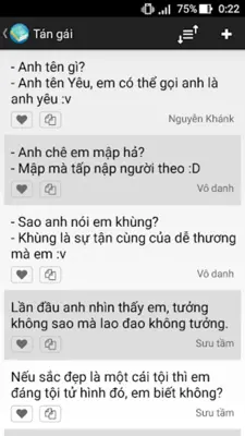 Sổ tay chém gió android App screenshot 4