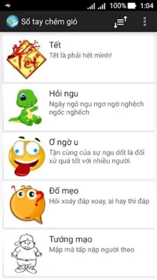 Sổ tay chém gió android App screenshot 6